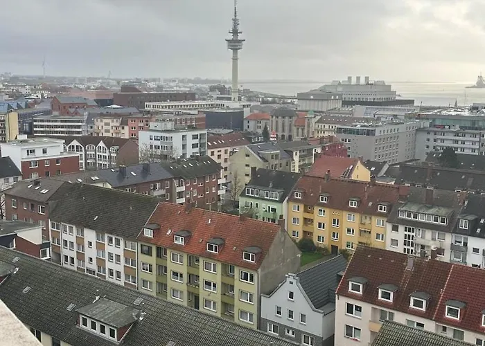 Penthouse Atmosphaere Mit Meerblick Fewo Am Deich 11
